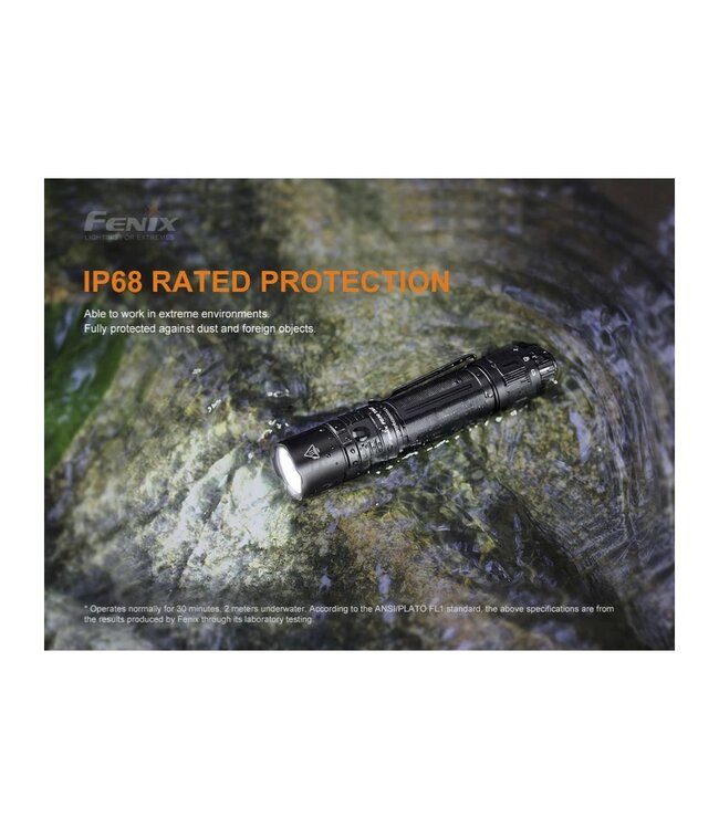 Fenix PD36 TAC Flashlight (3000 lumens) *