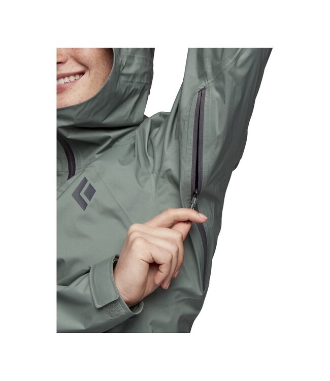 Black Diamond Women's Stormline Stretch Rain Shell