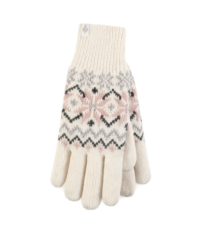 Heat Holders Heat Holders Ladies Fairisle Gloves - Avens