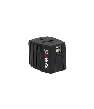 Travelmall Travelmall World Travel Adaptor with USB Type-C