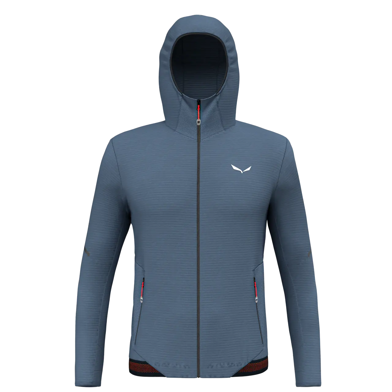 Giacca Salewa Puez Pl M Hd Uomo - Pile Leggero Con Cappuccio Per Trekking