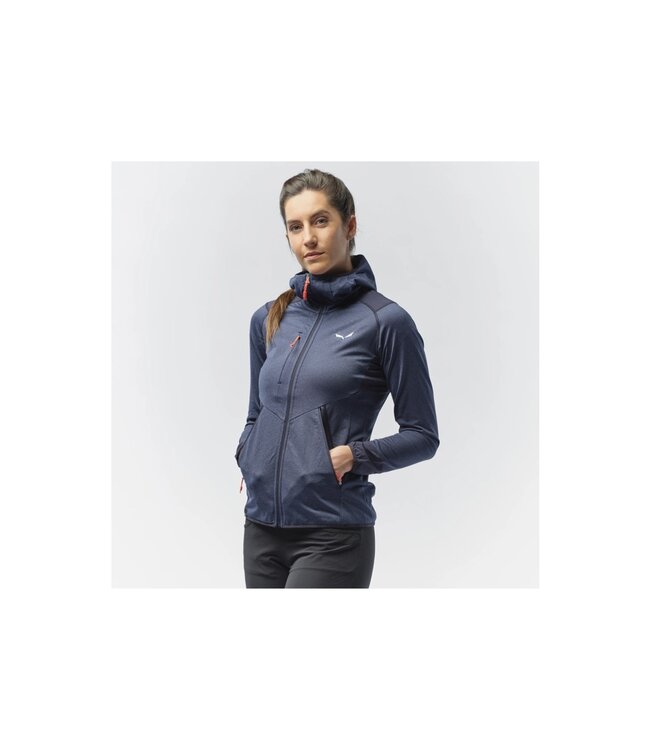 Salewa Agner Hybrid Polarlite Durastretch Women's Hooded Jacket
