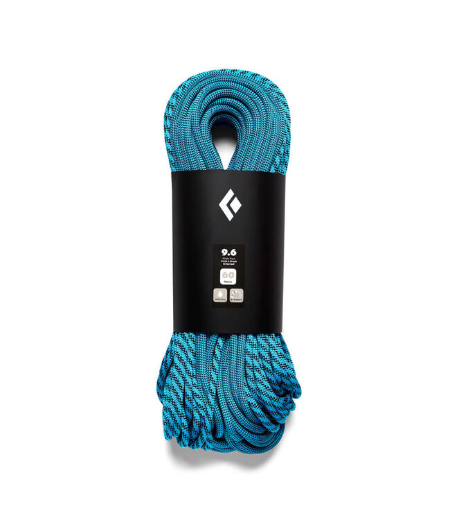 Black Diamond 9.6 Dry Bi-Pattern Rope