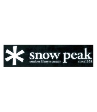 Snow Peak Snow Peak Logo Sticker Asterisk