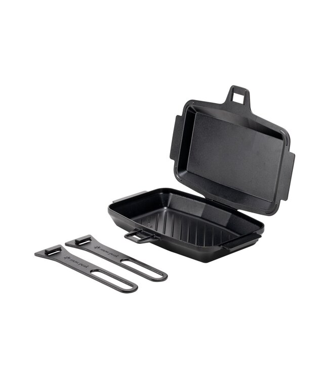 Snow Peak Cast Iron Sandwich Skillet