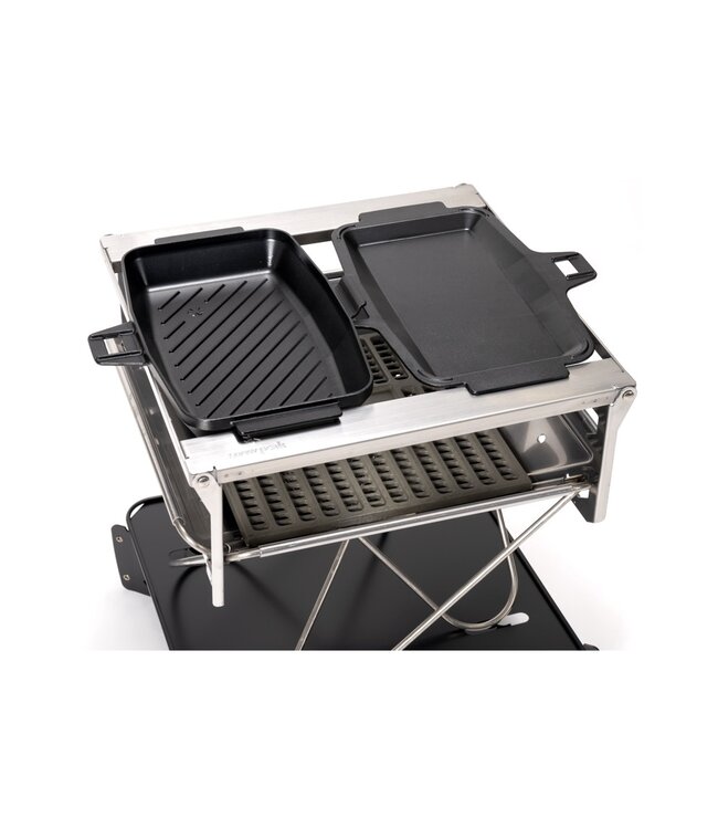 Snow Peak Cast Iron Sandwich Skillet