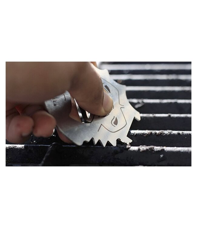 Zootility Grill Right Bristle-Free Scraper Grrilla