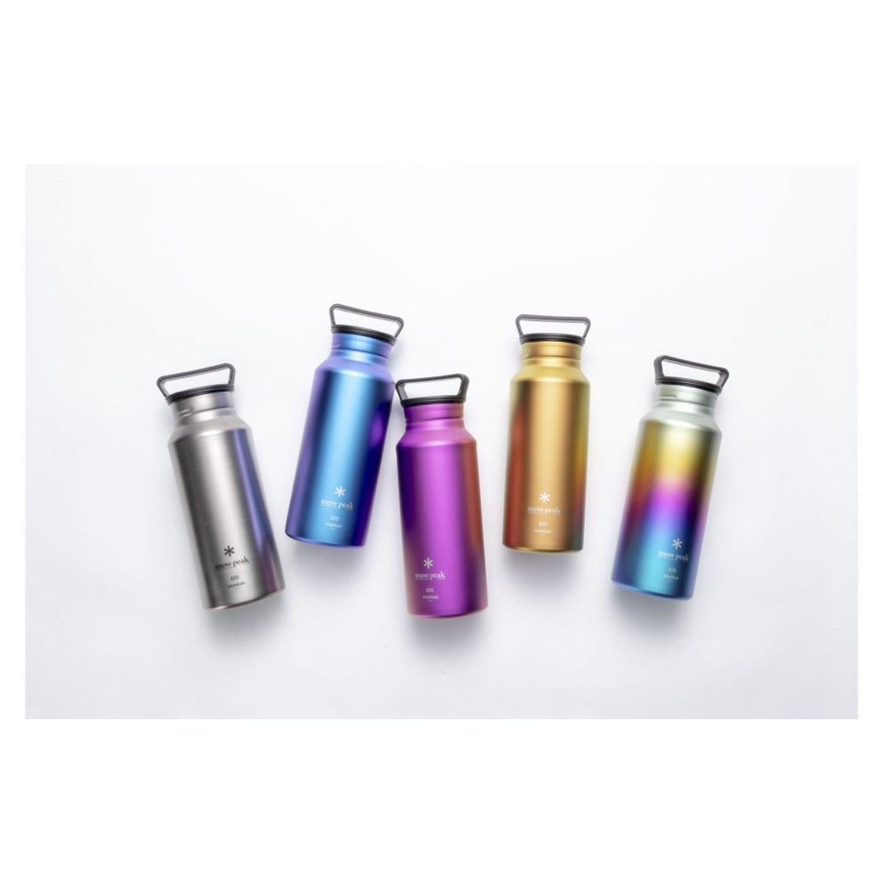  peak 800 titanium レインボー オーロラボトル800 レインボー| スノーピーク(Snow Peak)