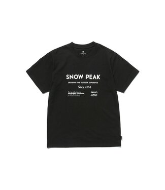Snow Peak Snow Peak SP Typography T-Shirt