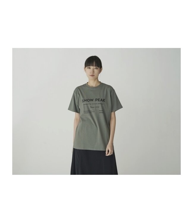 Snow Peak SP Typography T-Shirt