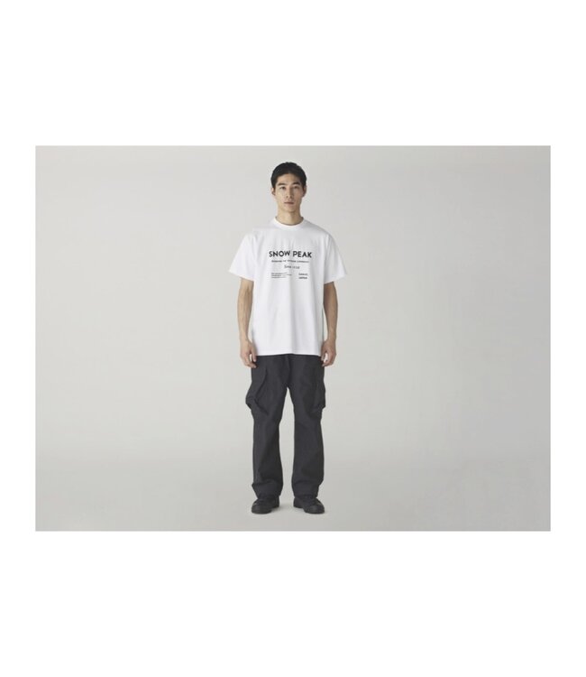 Snow Peak SP Typography T-Shirt