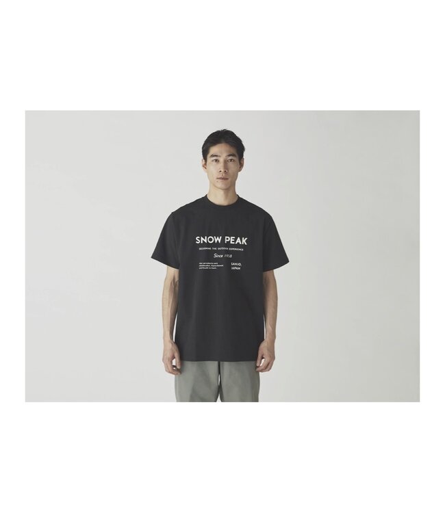 Snow Peak SP Typography T-Shirt