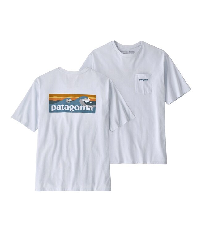 Patagonia Men's Boardshort Logo Pocket Responsibili-Tee