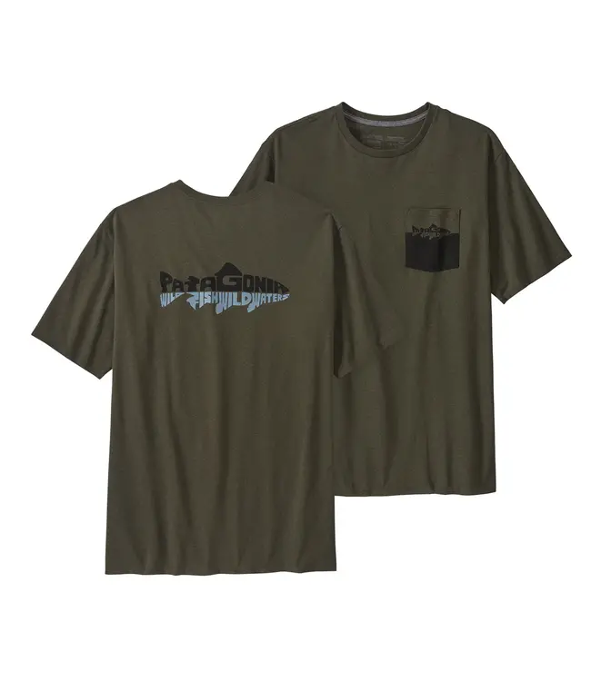 Patagonia M's Wild Waterline Pocket Responsibili-Tee