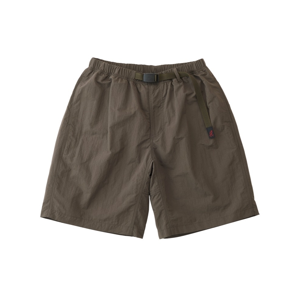 Nylon Loose Short - Olive
