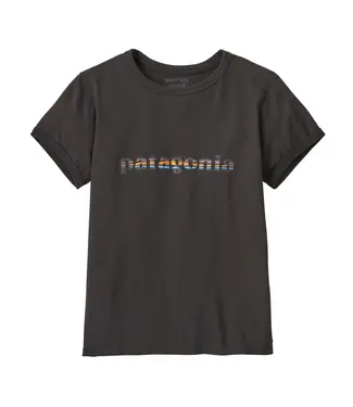 Patagonia Patagonia W's '73 Text Logo Organic Ringer Tee