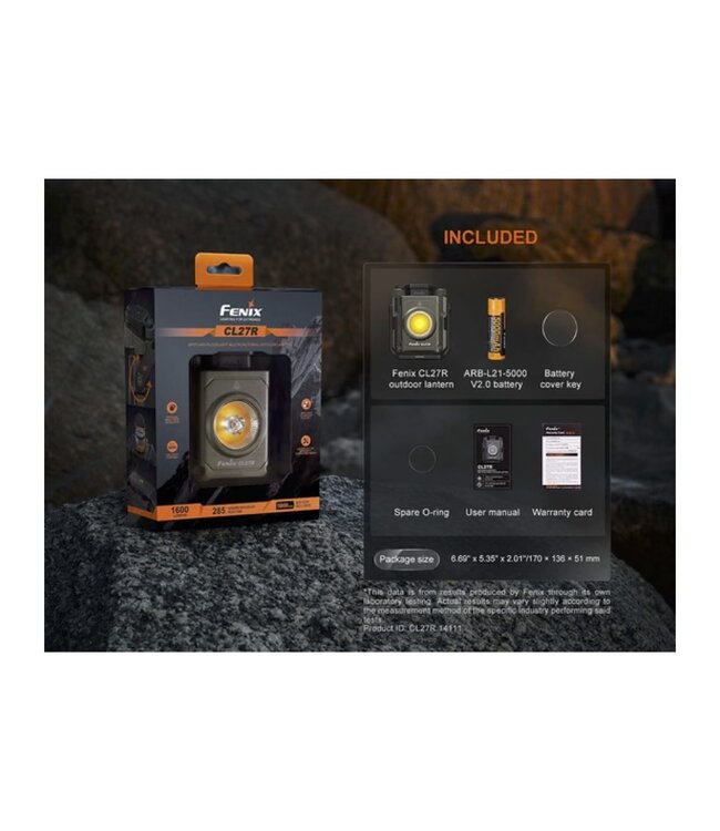 Fenix CL27R Lantern ( 1600 lumens )