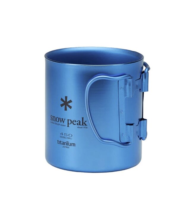 Snow Peak Titanium Double Wall Cup 450