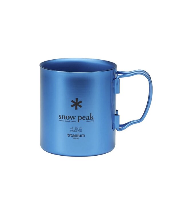 Snow Peak Titanium Double Wall Cup 450