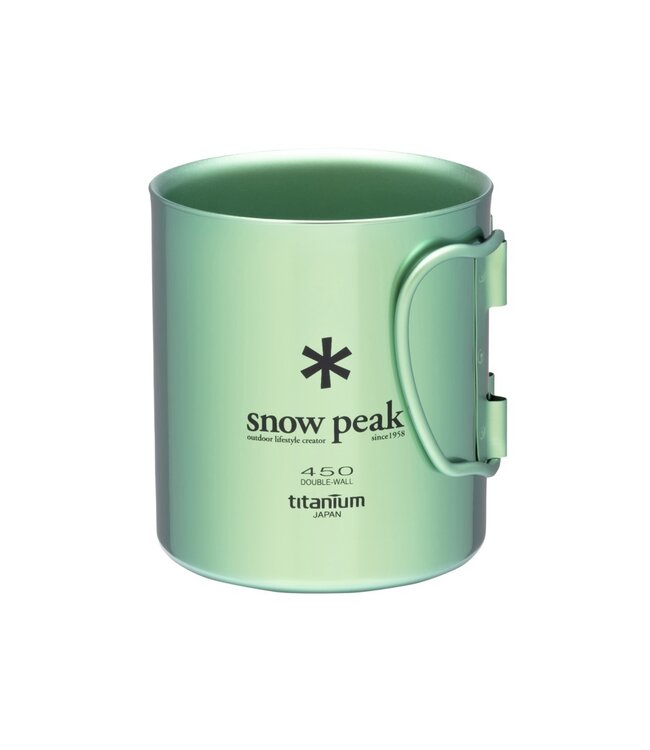 Snow Peak Titanium Double Wall Cup 450