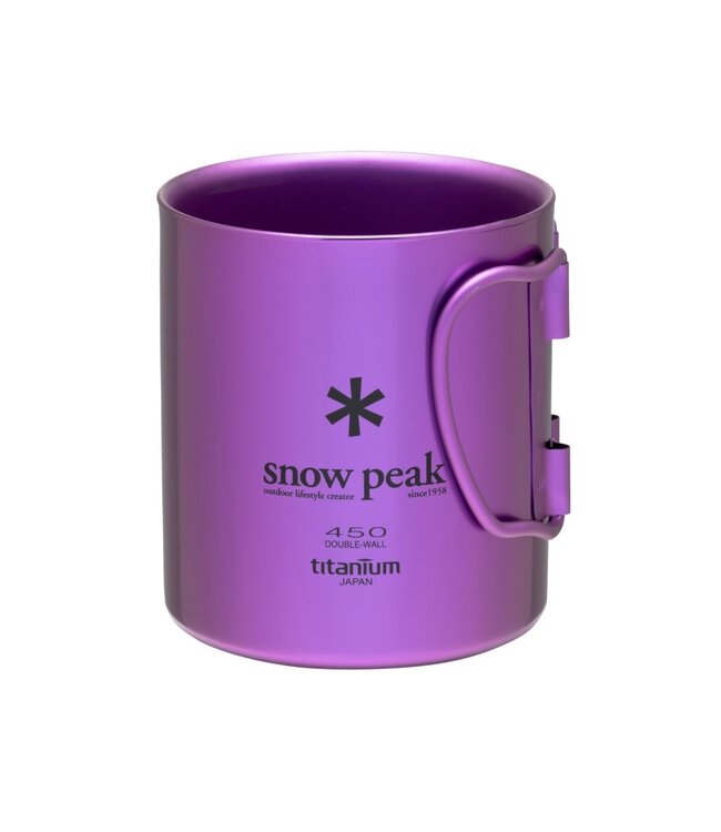 Snow Peak Titanium Double Wall Cup 450