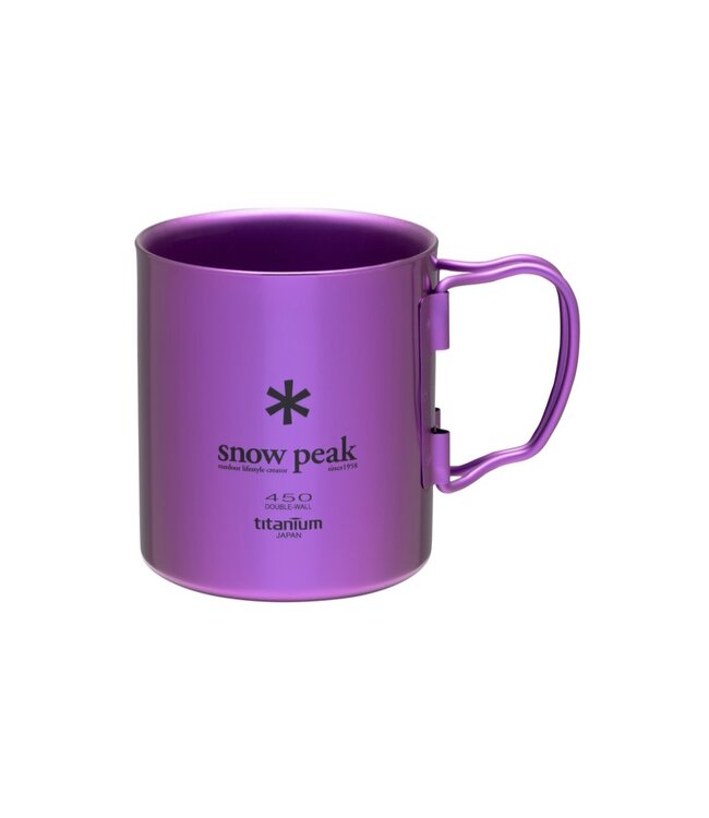 Snow Peak Titanium Double Wall Cup 450