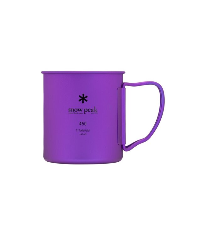Snow Peak Ti-Single 450 Anodized Mug