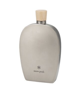 Snow Peak Snow Peak Flask Titanium 8.4oz