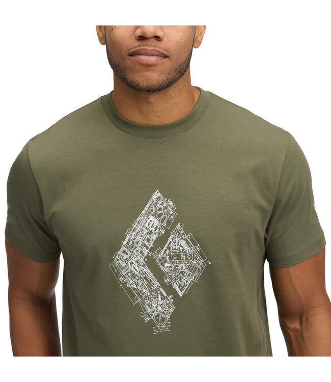 Black Diamond Men's Engineered Diamond SS Tee