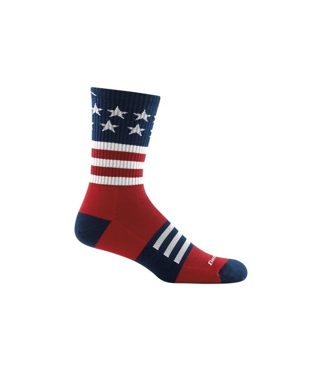 Darn Tough Darn Tough Men's Captain Stripe Micro Crew Lightweight Hiking Sock
