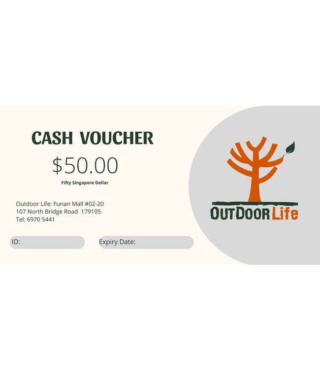 OutdoorLife Cash Voucher / Gift Voucher