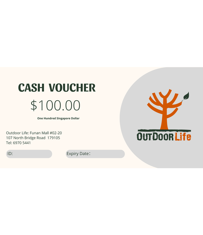 OutdoorLife Cash Voucher / Gift Voucher