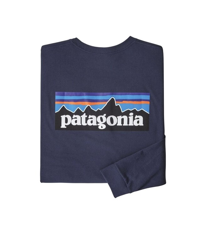 Patagonia Men's L/S P-6 Logo Responsibili-Tee
