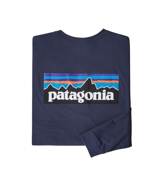 Patagonia Men's L/S P-6 Logo Responsibili-Tee