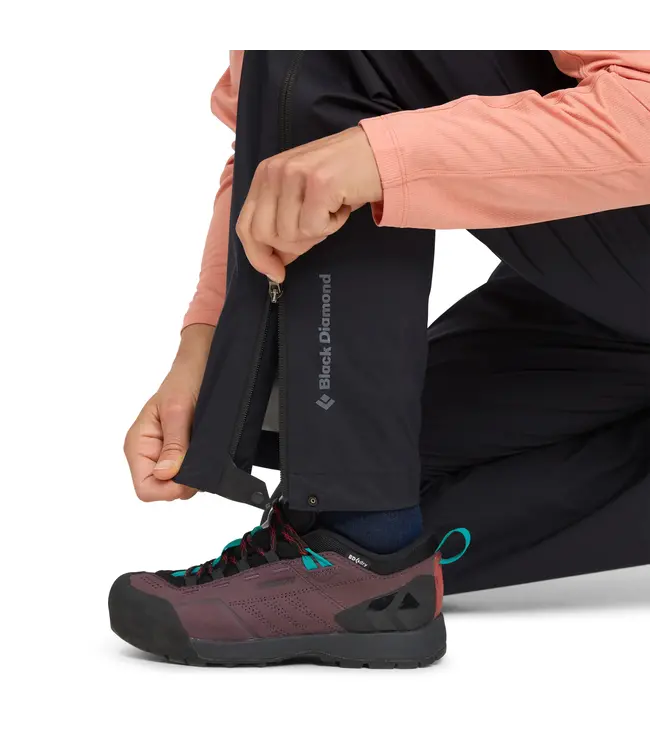 Black Diamond Women's Fineline Stretch Full Zip Pants Short