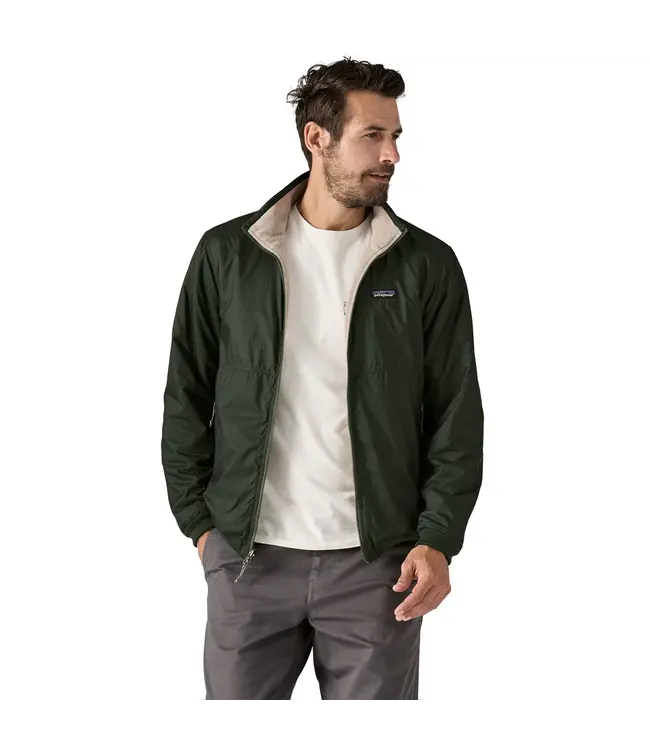 Patagonia Men's Reversible Shelled Microdini Fleece Jacket