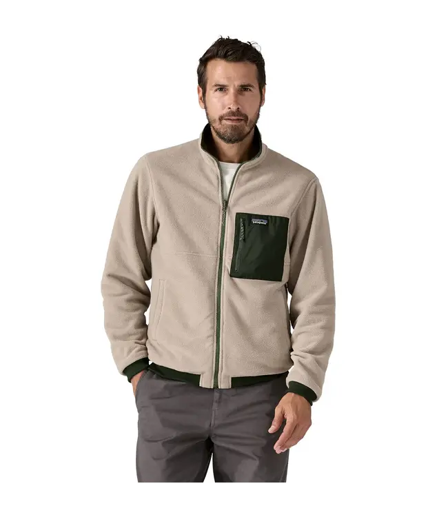 Patagonia Men's Reversible Shelled Microdini Fleece Jacket