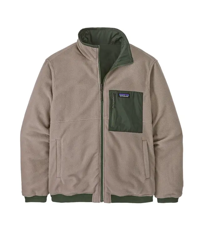 Patagonia Men's Reversible Shelled Microdini Fleece Jacket