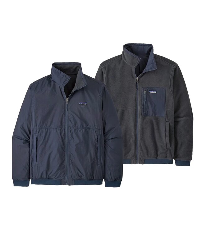 Patagonia Men's Reversible Shelled Microdini Fleece Jacket