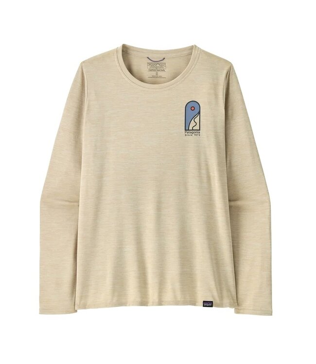 Patagonia W's L/S Cap Cool Daily Graphic Shirt - Lands