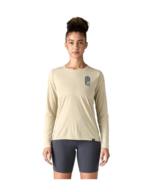 Patagonia W's L/S Cap Cool Daily Graphic Shirt - Lands