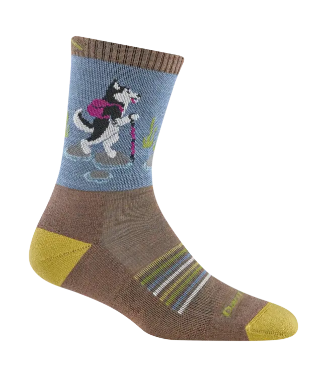 Darn Tough Women's Critter Club Micro Crew Lightweight Hiking Sock