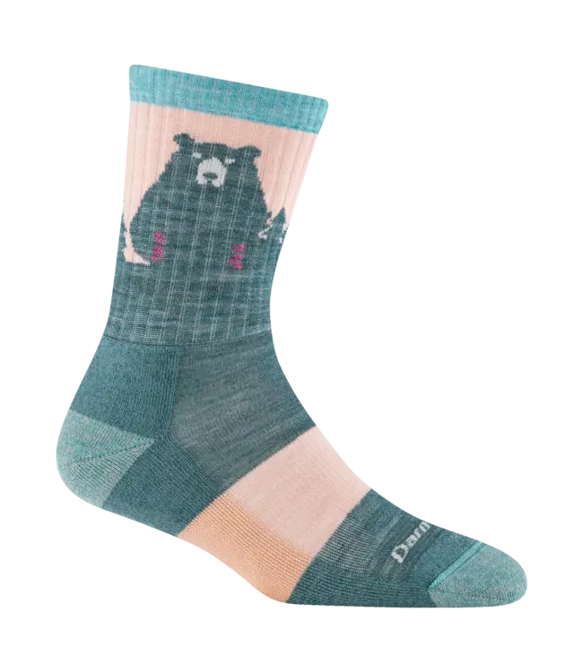 Darn Tough Darn Tough Women's Bear Town Micro Crew Lightweight Hiking Socks