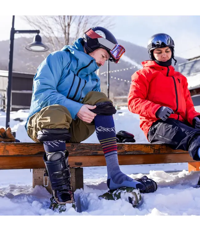 Darn Tough Men's Steep Lines Over-the-Calf Lightweight Ski & Snowboard Socks