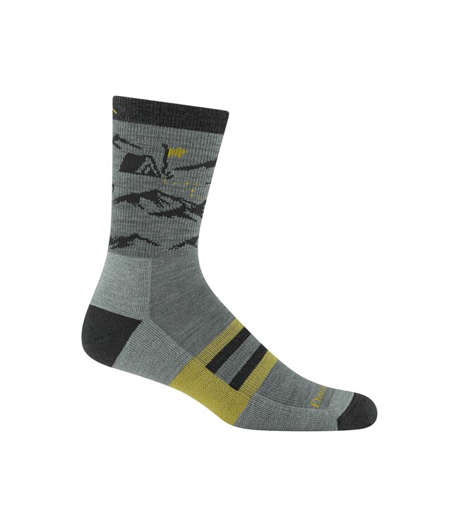 Darn Tough Men's Hike Hike Hut Micro Crew Midweight Hiking Socks