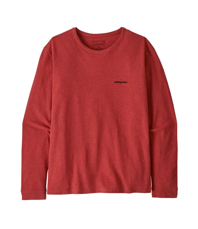 Patagonia Women's L/S P-6 Logo Responsibili-Tee