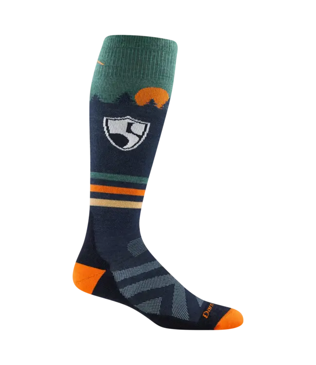 Darn Tough Men's High Fives Over-the-Calf Midweight Ski & Snowboard Socks