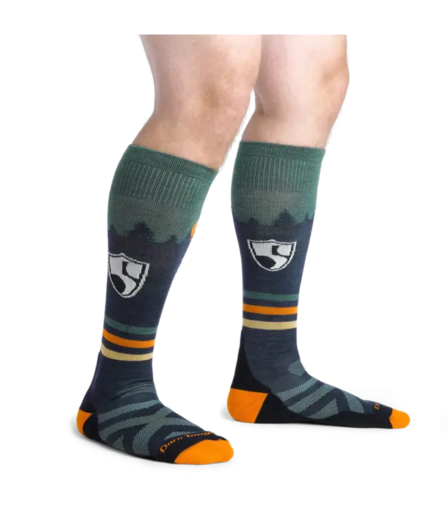 Darn Tough Men's High Fives Over-the-Calf Midweight Ski & Snowboard Socks