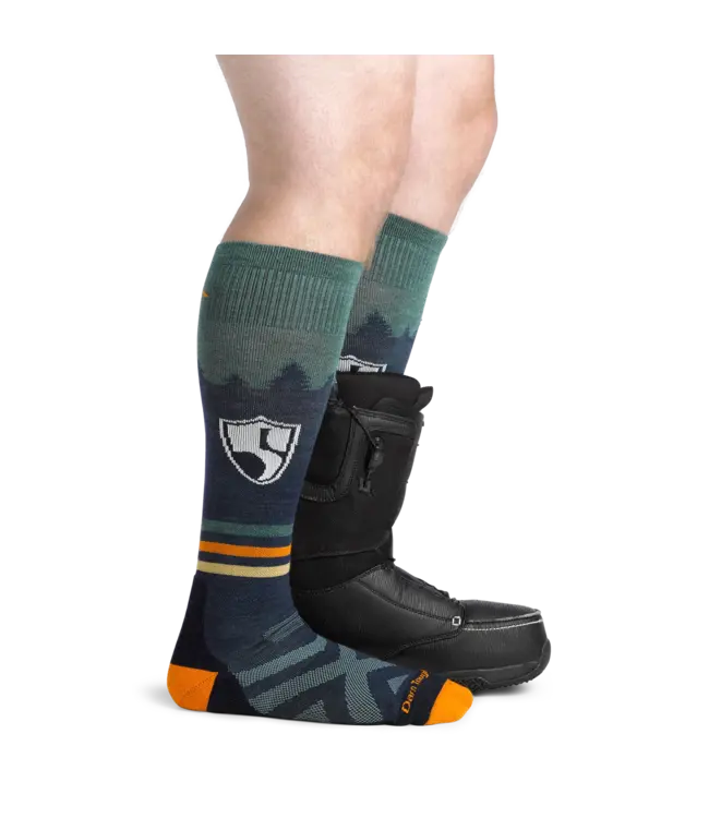 Darn Tough Men's High Fives Over-the-Calf Midweight Ski & Snowboard Socks