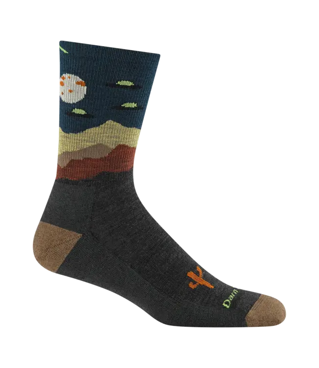 Darn Tough Men's Spaced Out Micro Crew Lightweight Hiking Socks
